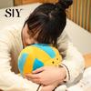 Elastic Volleyball Toy Cartoon Plush 2-Legged Sports Ball Plushie Stuffed Doll Decor Pillow Home Office Bedroom Decoration Kids Adults Christmas