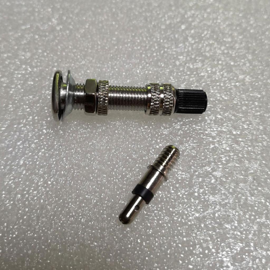 6Pcs Bike Replacement Cores Valves Stem Replacement Bike Removal Tool Valves Cores Bike Cores Valves Repair Tool Set