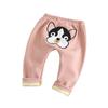 2025 Herbst/Winter Cartoon Fleecehosen für Kleinkinder (0-3 Jahre) - Unisex Lange Hosen
