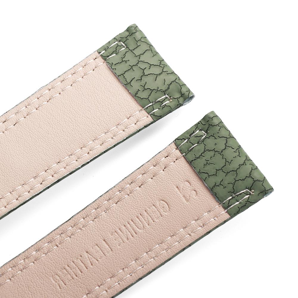 18 20 22mm Crack Pattern Soft Retro watchband Universal Replacement Watch Strap Watchband for Men Women Watch Band Accessories