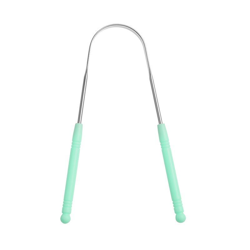 

U-Shaped Stainless Steel Tongue Scraper Set - Fresh Breath & Oral Hygiene Tool