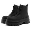 Thick-Soled Casual Big-Headed Tooling Boots Winter Martin Boots Men'S And Women'S Trendy British Style Heightened Locomotive Boots