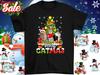 Cat Christmas T Shirt Cotton All Size S-5XL Short Sleeve