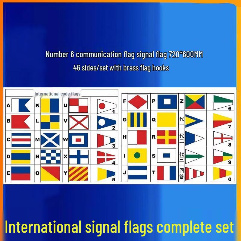 Standard Communication Signal Flag Set