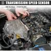Motoforti Automatic Transmission Input Speed Sensor, Vehicle Speed Sensor, for Infiniti FX35 2003-2008, Plastic, No.319351XJ0A, Black