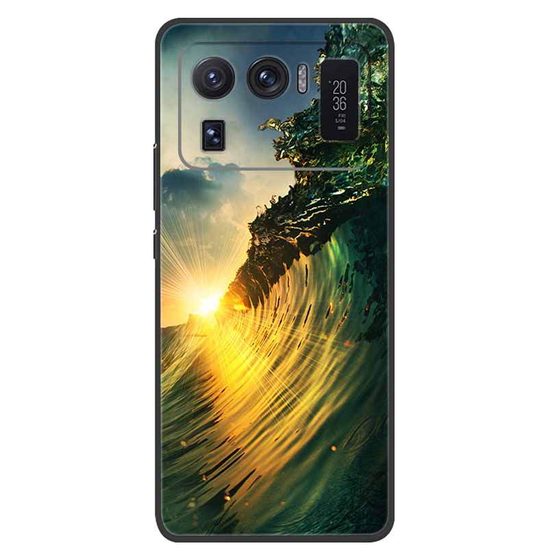 For Xiaomi Mi 11 Ultra Case 6.81 Shockproof Soft silicone TPU Back Cover Cases For Xiaomi11 Ultra Phone fundas Mi11 Ultra Cute