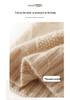Cashmere 2025 Women's Cable Knit Thick Ear-Warming Hat for Autumn/Winter