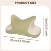 Office Nap Pillow Elegant Neck Support Ice Silk Desk Sleeping Napping Green