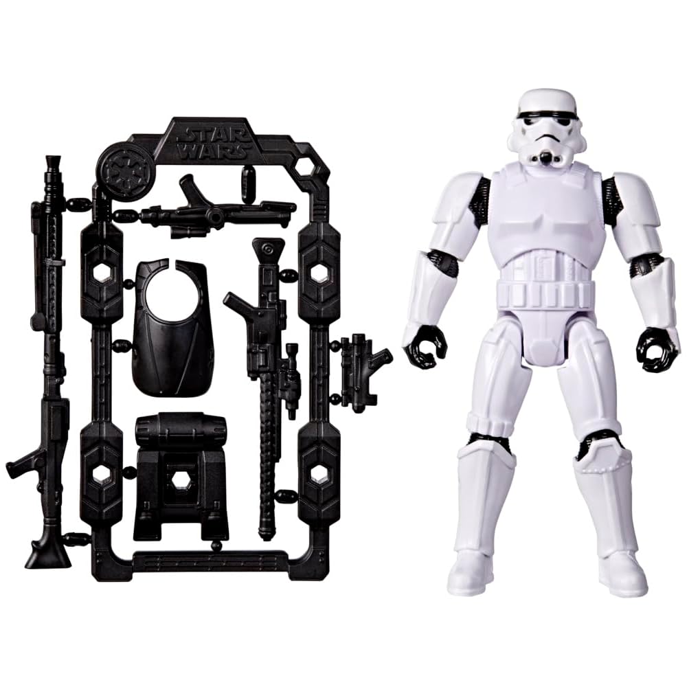 

Hasbro Star Wars Action Figures Stormtrooper 11 cm with Accessories Storage Rack Toy for Kids Age 4 and Up