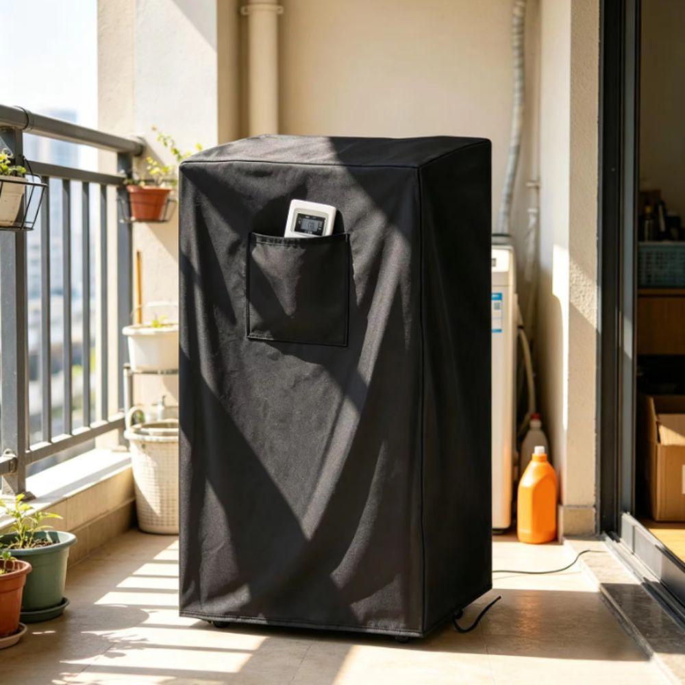 Waterproof AC Unit Cover Oxford Cloth Air Conditioning Cover Protection Cover  Portable Use