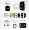 2025 New AMOLED Smartwatch Men Bluetooth Call Fitness Tracker IP68 Waterproof Smart Watch for Men Women IOS Android
