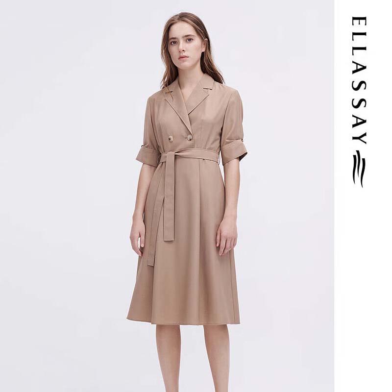 

ELLASSAY Women s Short-Sleeve Blazer Dress L
