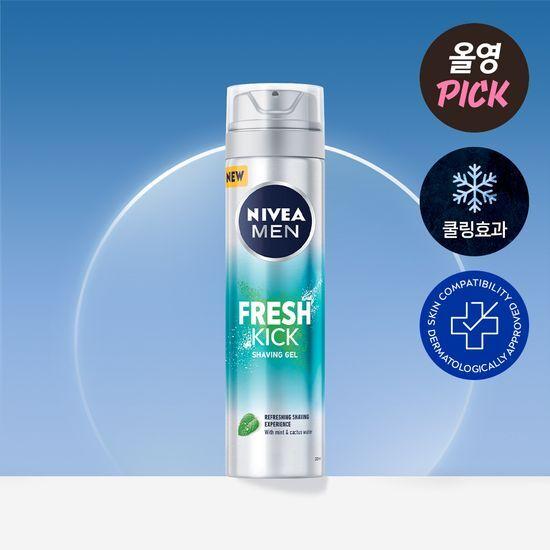 Nivea Men Freshkick Shaving Foam 200ml