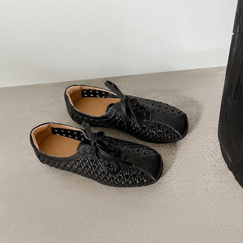 

Spot version~ niche retro silver strap ballet shoes women s 2025 new light mouth single shoes Mary Jane shoes 40 чёрный