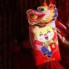 Chinese Year 2025 Red Envelope Shoulder Pouch Snake Year Mascot  Celebration Party