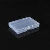 Clear Rectangular Plastic Card Holder Box