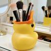 1PC Cute Little Yellow Duck Pen Holder High Value Ornament Student Party Office Party Desktop Finishing Artifact