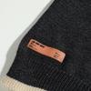 Pánský ležérní svetr s kulatým výstřihem v americkém retro stylu - Podzim/Zima Korejský pletený hoodie