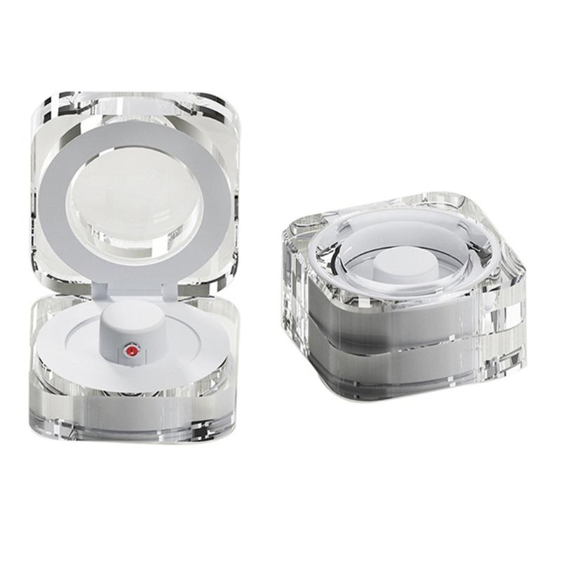 Ergonomic Charging Box Magnetic Absorption Transparent Cover For Intelligent Circle Auto Recognition Charging Accessories