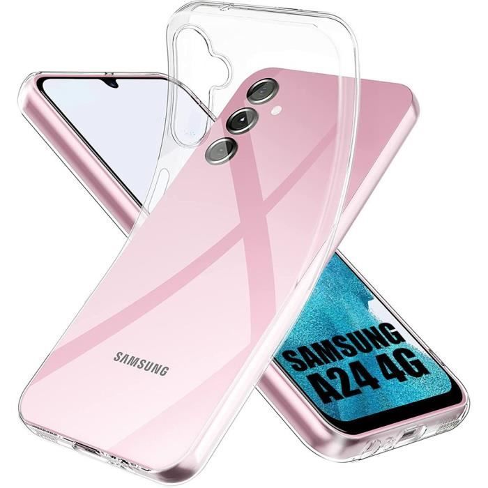 Coque de protection - BOOLING - Samsung Galaxy A24 - Souple - Antichoc - Transparent