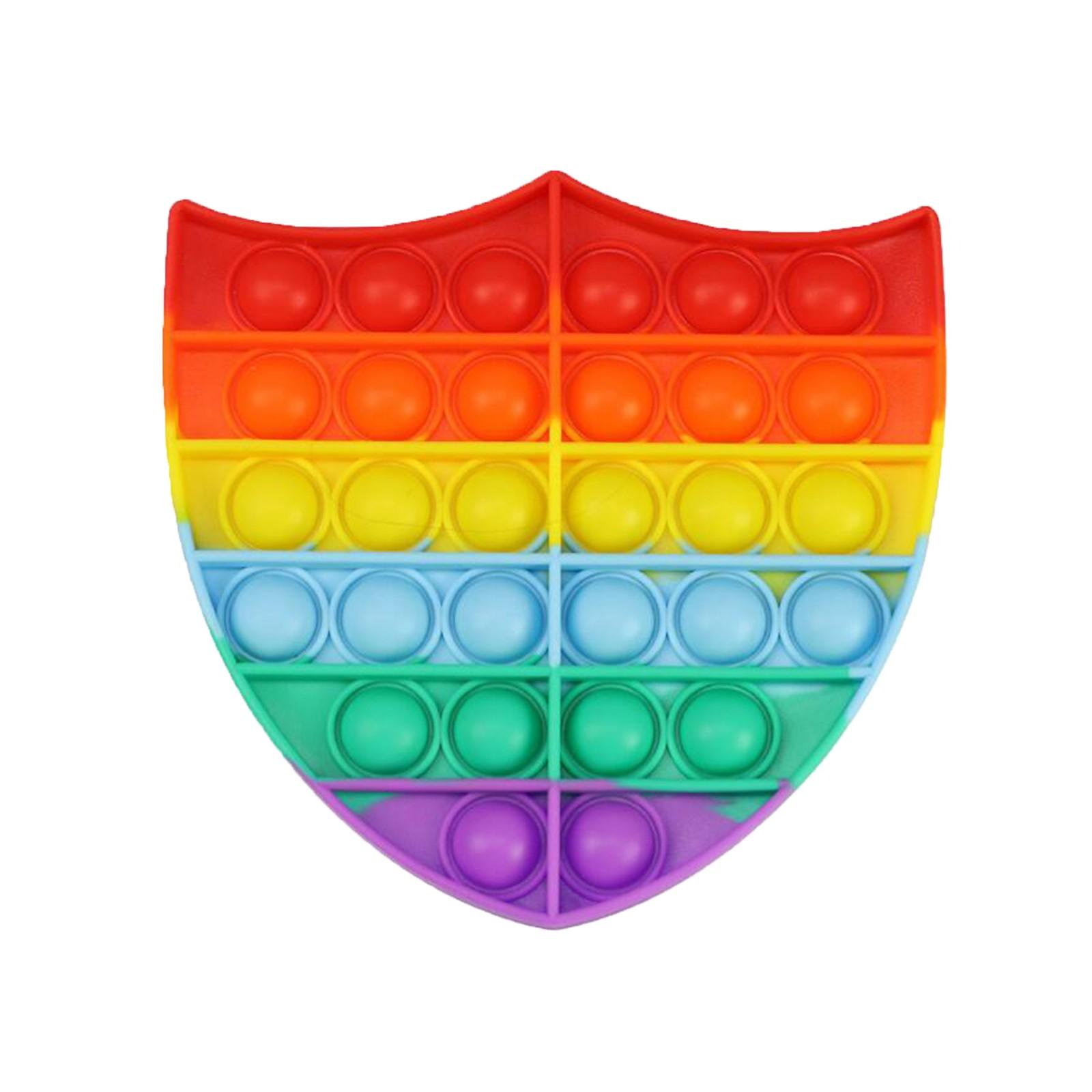 

Нажимной игрушечный брелок, пузырьковая игрушка, игрушки для снятия стресса для взрослых и детей One size