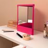 Non-Reversing Mirror Precision True Image Vanity Makeup Mirrors Non-Magnifying Tabletop Mirror Real Reflections Beauty Mirror