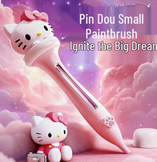 Handmade Children s DIY Perler Beads Pressing Pen Educational Cartoon Craft Tool.
