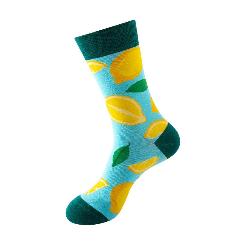 Socks Medium Tube Socks Trendy Socks Cotton Socks Sweat-Absorbing Socks For Men And Women