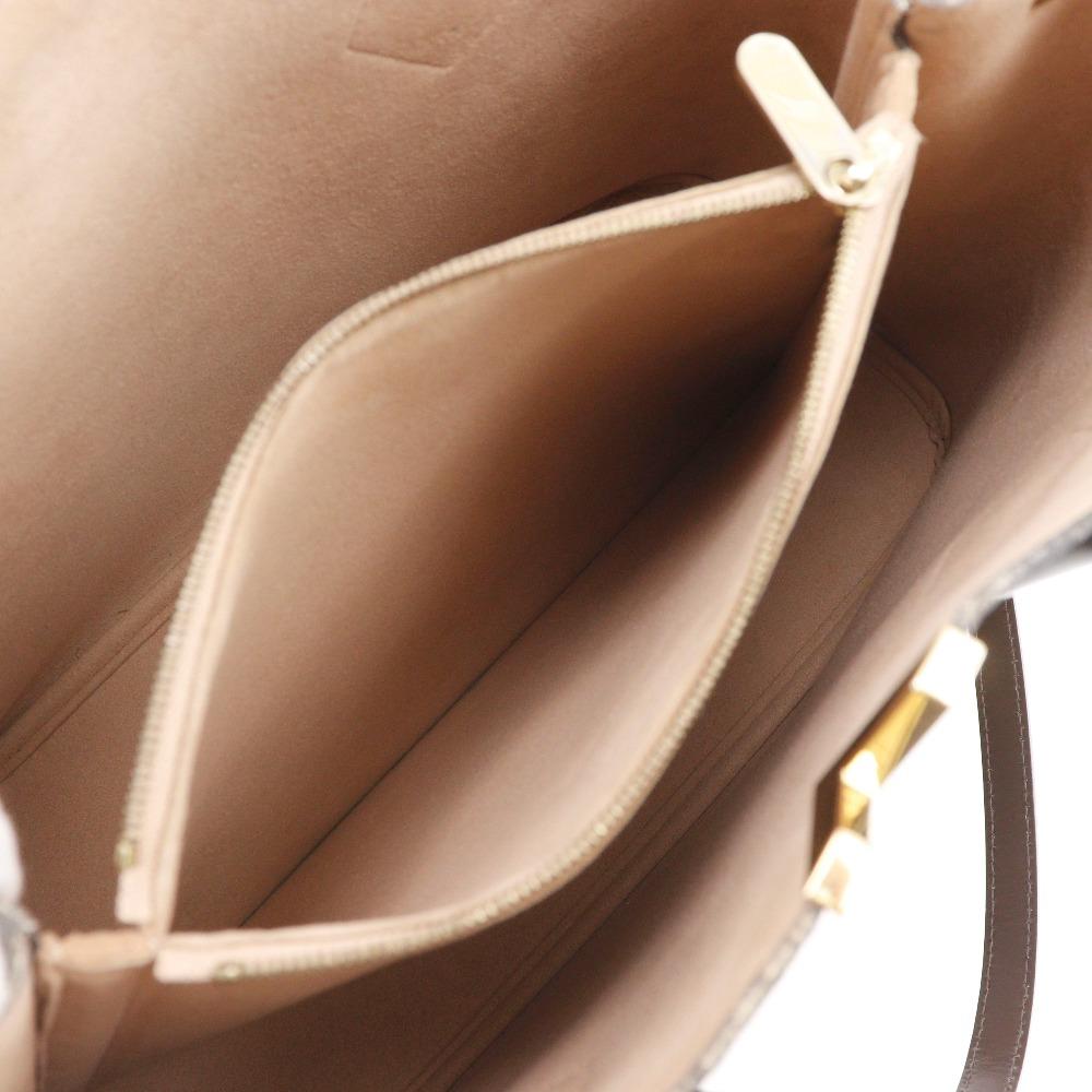 Louis Vuitton Kensington Handtasche N41435 2WEGE Schulter Braun Damier Canvas Damen Gebraucht
