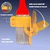 Wool Trim Edge Color Paint Brush Wall Brush Corner Paint Trim Interior Wall Dark Corner Brush Latex Paint Finishing Tool