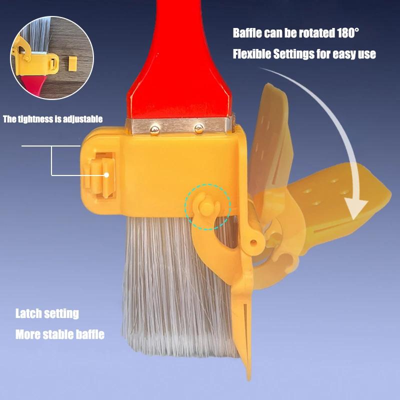 Wool Trim Edge Color Paint Brush Wall Brush Corner Paint Trim Interior Wall Dark Corner Brush Latex Paint Finishing Tool