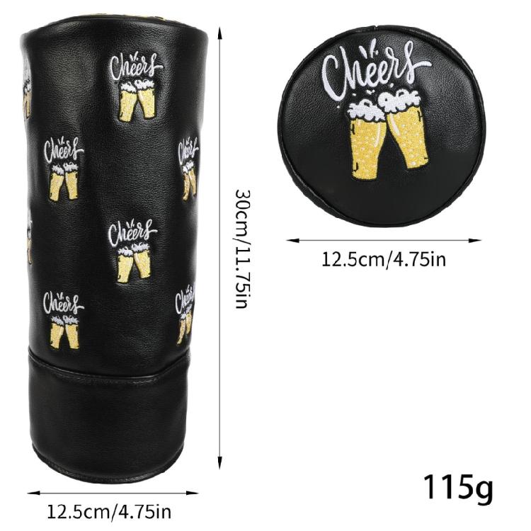 PU Golfs Head Cover Full Wrap Protect Color Waterproof Construction Easy Carry Clubs Guard