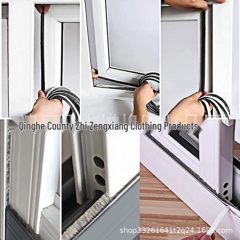 Self-Adhesive Windproof & Soundproof Sealing Strip for Windows and Wardrobes