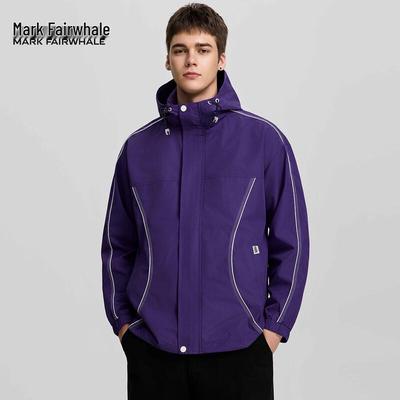 Mark Fairwhale Men's Hooded Casual Jacket