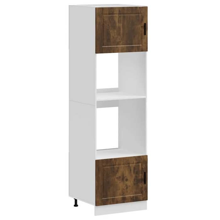 VidaXL Armoires de four 2 pcs Porto chêne fumé bois d'ingénierie 3315056