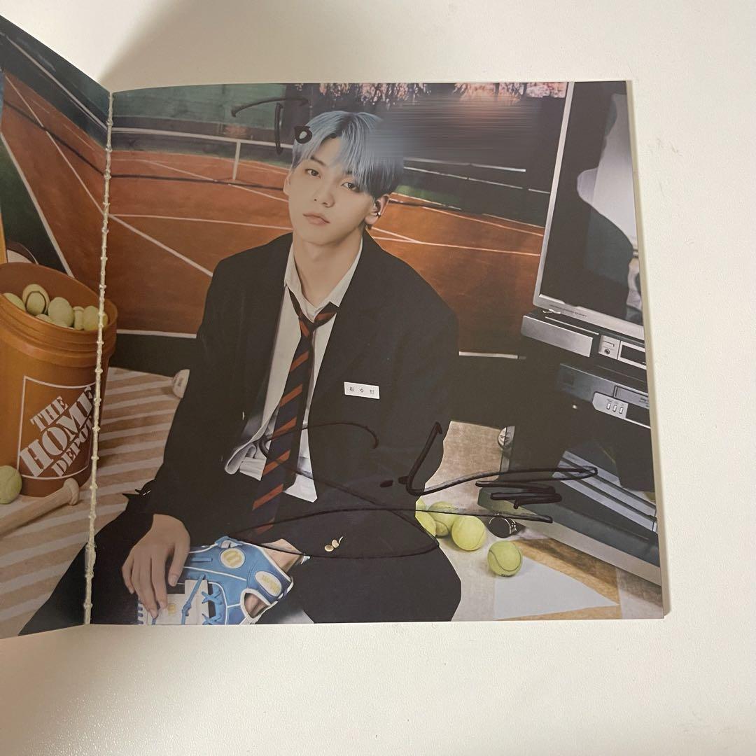 

[USED] TXT Soobin autograph