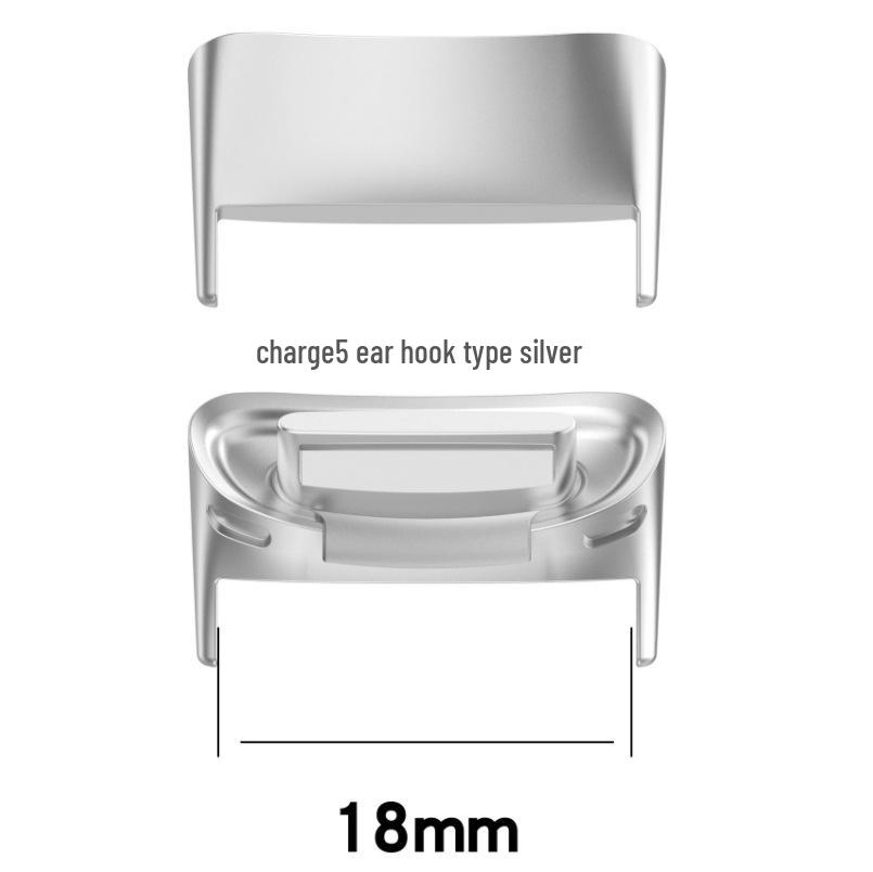 Love Song Stainless Steel Bracelet with Spring Bars for Fitbit Charge 6 and 5