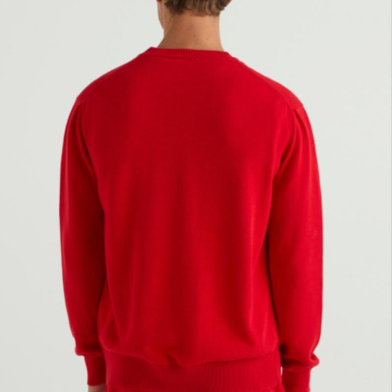  Benetton  Benetton Lettering Colored Knitwear 2f 1394k101w 911