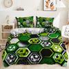 Quilt Cover Three-Piece Kit Football Sports Digital Printing Bedding