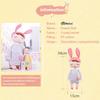 Non-Toxic Metoo Dream Angel Plush Doll Baby Vintage Bunny Doll With Gift Box Kids Soft Toys Birthday Gift