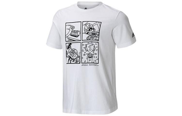 adidas T-Shirts Men White HT4051 L