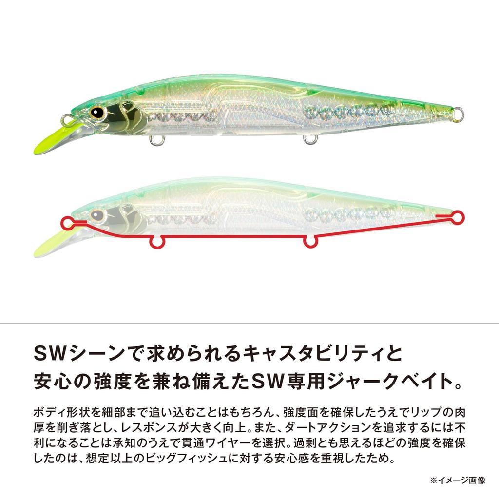 Shimano Offshore Lure Ocea Loud Jerk 120S 001 ST Chart Trip Service XV-C12Y