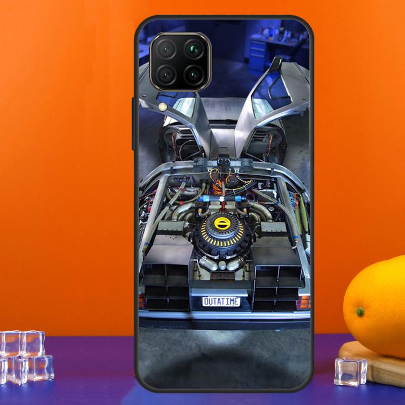 Back To the Future DeLorean For Huawei Nova 12s 12i 11i 5T 9 10 SE Y91 Y90 Y60 Y70 Y72 Y61 P60 Pro P20 P40 P30 Lite Case