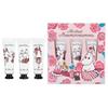Moomin Hand Cream Gift Set (15mL X 3 Bottles, Rose) - Wild Rose Garden