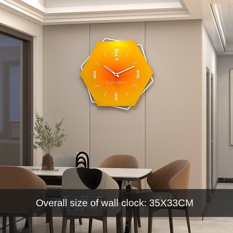 Hi Fashion Home Decoration Wall Clock Living Room Clock Creative Personality Art Ornaments
