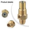 Air Compressor Valve Brass Check Valve Male Threaded Valve High Pressure