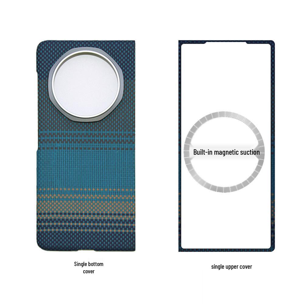 Honor MagicV5 Kevlar-Carbon Fiber Slim Anti-Fingerprint Phone Case