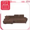 Corner Sofa, Foldable, F, Sleeping, Savio, Left, Family Furniture, Brown, Corduroy
