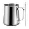 Milk Frothing Pitcher with Scale Stainless Steel Coffee Cup Mug Milk Frothing Pitcher Jug for Home Office Coffee Shop