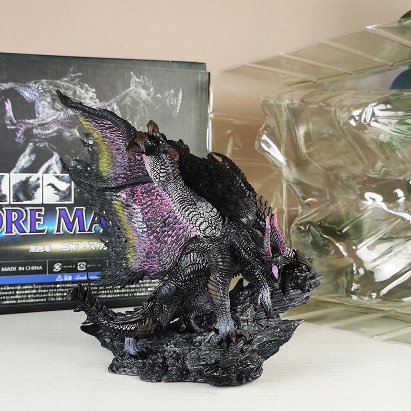 

21cm Monster Hunter Anime Figure Gore Magala Figures Juvenile Gulong Figurine Model Statue Doll Collection Decoration Toys Gift Gore Magala
